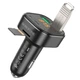 Автомобільний зарядний пристрій Borofone BC43 2 USB QC 18W 3A чорне з функцією FM-модулятора - зображення 7