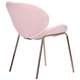 Стул AMF Alphabet E gold / pink - изображение 5