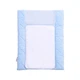 Пеленальный матрас Baby Veres Velour Medium blue 50х70 см 429.05 - изображение 1