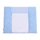 Пеленальный матрас Baby Veres Velour Medium blue 72х80 см 429.5 - изображение 1