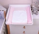 Пеленальный матрас Baby Veres Velour Light pink 50х70 см 429.04 - изображение 3