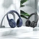 Наушники беспроводные Bluetooth c микрофоном HOCO W40 Mighty |BT5.3, 7h, AUX, Micro-SD| Blue - изображение 5