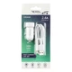 Авто Зарядное Устройство Ridea RCC-21312 Grand Lightning 2USB 2.4 A Цвет Белый - изображение 3