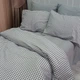 Постільна білизна MERISET Клітка класик Фланель Двоспальне на резинці 550335-6 - зображення 5