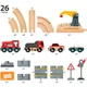 Детская железная дорога BRIO c переездом и краном (33208) - изображение 3