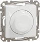 Универсальный поворотный диммер для светодиодных ламп Schneider Electric Sedna Design & Elements Белая (SDD111502) - изображение 1