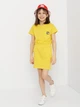 Детское летнее платье для девочки Coccodrillo Everyday Girl WC2129201EVG-026 116 см Желтое (5904705750145) - изображение 3