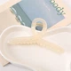 Заколка Краб для волосся ANbeauty Напівпрозорий 13 см White (AN0103058) - зображення 3