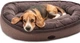 Лежак для собак Harley and Cho Donut Brown L 95x70 см (3102864) - изображение 3