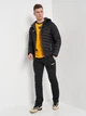 Куртка демисезонная с капюшоном мужская Joma Urban Iii 101594.110 XL Черно-темно-серая (8424309070069) - изображение 3
