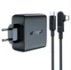 Сетевое зарядное устройство Acefast A37 адаптер 3xUSB-C + USB-A + кабель USB-C to USB-C 100w (Black) - изображение 4