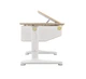 Стіл письмовий SingBee Coobee 6 U ширина 120cm колір White Парта трансформер - зображення 3