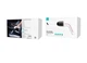 Автомобільний пилосос Usams US-ZB253 Mini Handheld Vacuum Cleaner LEJ Series White - изображение 2