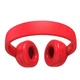 Навушники бездротові XO BE22 Stereo Wireless Headphones Red - зображення 3