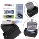 Косметичка органайзер подвесная Сундук Travel bag черный - изображение 5