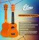 Укулеле ELIMA SOPRANO ORANGE 21" - зображення 2