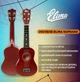 Укулеле ELIMA SOPRANO BROWN 21" - зображення 2