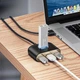 USB-ХАБ BASEUS SQUARE ROUND USB TO USB 3.0 + 3USB 2.0 (1M) CAHUB-AY01 - изображение 3