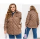 Стильна коротка куртка ST-Style 22429 62-64 - зображення 4