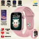 Смарт часы Smart Watch M16 mini 38mm Aluminium с микрофоном фитнес трекер умные часы (приложение WearFit Pro) Розовый - изображение 2