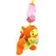 Погремушка подвесная Тигра UKC Baby Play игрушка со звуковым колькольчиком 34х9 см Разноцветная (Disney-02) - изображение 1
