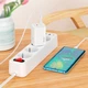 Швидкий зарядний пристрій Hoco N23 2PD 45W GaN Type C to Type C 1/2 – 45ват (для PD / для PPS / для QC / для FCP / для AFC) Power Delivery 3.0 - зображення 2