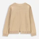 Детский свитер для девочки Coccodrillo Basic Girl ZC2172101BAG 128 см Бежевый (5904706044540) - изображение 6