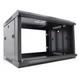 Шкаф настенный Merlion 6U 19" 600*450*367 (Ш*Г*В)мм, black (Ml3-6406 / 23526) - изображение 2