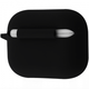 Защитный чехол для AirPods Pro 2 с карабином Silicone Case Protective Cover. Black - изображение 3