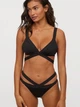 Верхня частина купальника H&M 0542464 36 (В70) Чорна - зображення 4