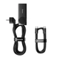Сетевое зарядное устройство 4 выхода на 65W Baseus GaN3 Pro Desktop Powerstrip (2xType-C + 2xUSB + AC). Black - изображение 9