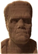 3D пазл-конструктор Cartonic 3D Puzzle Frankenstein's Monster Монстр Франкенштейна Картонный (CARTFRANK) - изображение 1