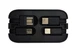 Портативний зовнішній акумулятор повербанк Power Bank Type-C MicroUSB Lightning 30000 мАч 2 А XO PR142 Чорний - зображення 4