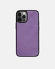 Чохол Kartell із шкіри страуса без фолікул для iPhone 12 Pro Фіолетовий - зображення 1