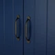Книжкова шафа IKEA SKRUVBY 130х140 см чорно-синя (494.946.46) - изображение 6