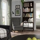 Книжкова шафа IKEA IDANAS 81x39x211 см темно-коричнева морилка (004.878.31) - изображение 2