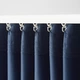Затемнювальна гардина IKEA LAGEROLVON 145х300 см синя (105.514.02) - изображение 4