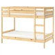 Ліжко двоярусне IKEA MYDAL 90х200 см сосна (001.024.52) - зображення 1