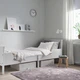 Ліжко розсувне IKEA SUNDVIK 80х200 см сіре (494.215.08) - зображення 3