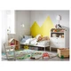 Ліжко розсувне IKEA MINNEN 80х200 см біле (291.239.58) - изображение 6