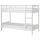 Ліжко двоярусне IKEA MYDAL 90х200 см біле (204.676.29) - изображение 1