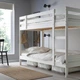 Ліжко двоярусне IKEA MYDAL 90х200 см біле (204.676.29) - изображение 3
