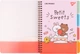 Тетрадь для записей YES Line Friends А5 80 листов софт-тач пластиковая обложка (765737) - изображение 2