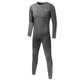 Термобелье мужское XINTOWN NYXT19JBYD-1 Gray 3XL утепленное флисовое спортивное на каждый день (OPT-10781) - изображение 2