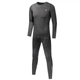 Термобелье мужское XINTOWN NYXT19JBYD-1 Gray 2XL эластичное спортивное флисовое осень-зима (OPT-10781) - изображение 2