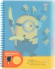 Тетрадь для записей YES Minions В5 80 листов софт-тач пластиковая обложка (765743) - изображение 1