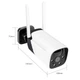 Уличная Wi-Fi камера видеонаблюдения с солнечной панелью 1080P Full HD Defender 8000 мАч с записью на microSD Белая - изображение 8