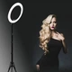 Кольцевая LED лампа светодиодная Ring Light USB 30см с креплением смартфона и штативом 1м - изображение 6