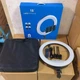 Кольцевая лампа для селфи со штативом Ring Light R18Tripod-45см кольцевой свет с тремя держателями телефона, пультом и сумкой - изображение 10