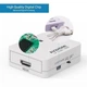 Переходник с HDMI на AV Usams Converter Mini видео адаптер Full HD для ноутбука конвертер на телевизор, монитор, проектор - изображение 9